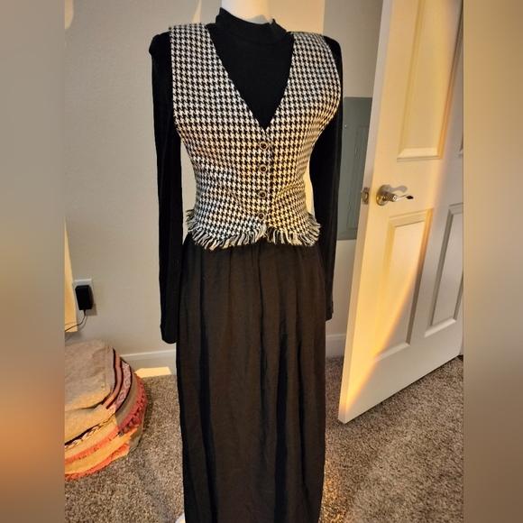 Miss Dorby Dresses & Skirts - Vintage Miss Dorby Houndstooth Dress